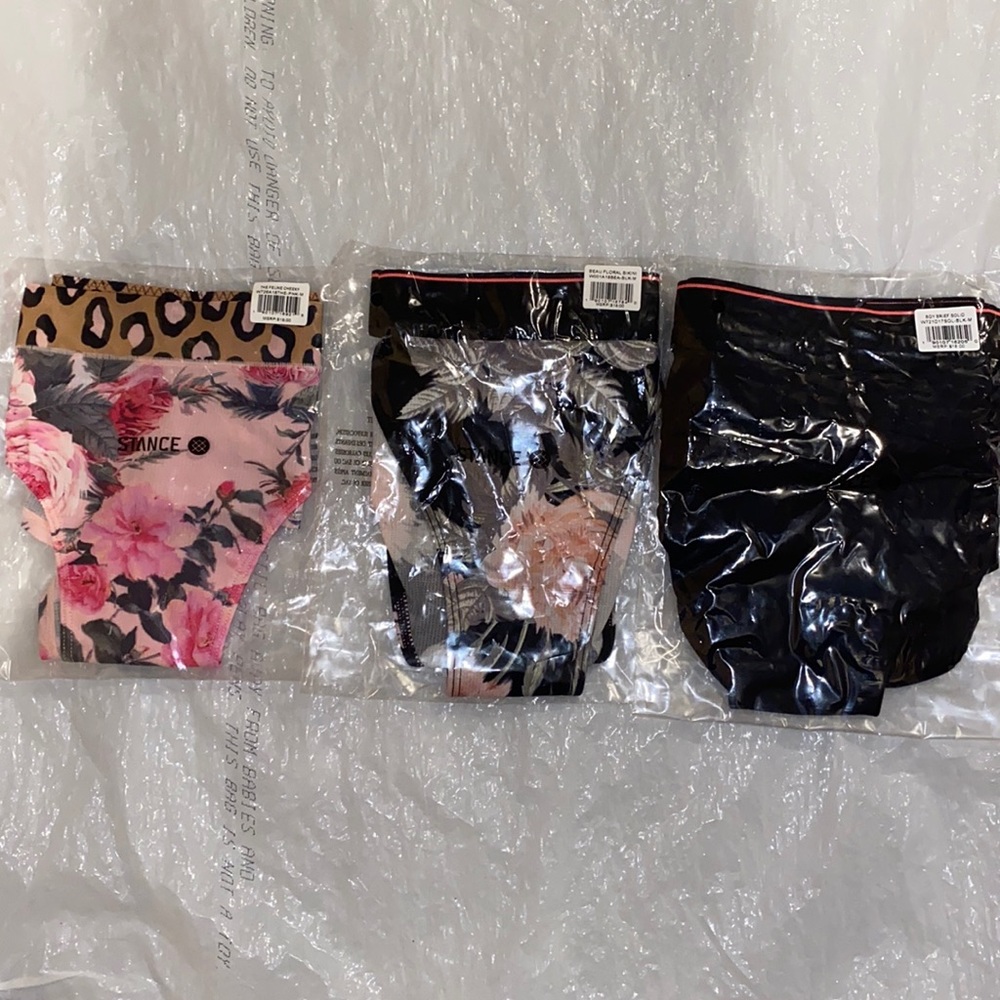 Stance women’s underwear three pack no thong